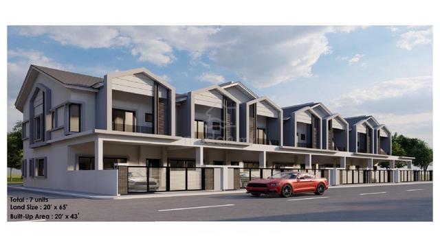 New !! Double Storey Terrace House ( last unit ) in Valdor Penang !! 1