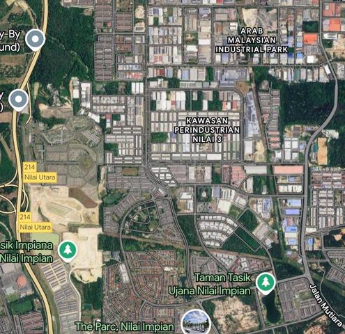 4.8 Acre Heavy Industrial Land Bandar Nilai Near Highway 1