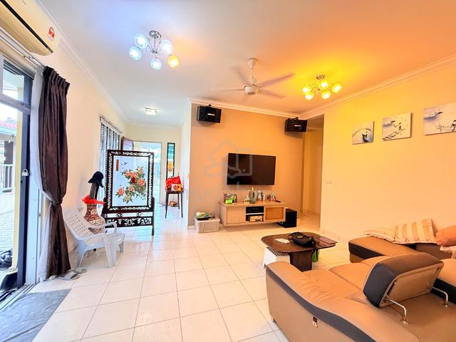 Double Storey End Lot with Land Nusa Idaman Gated Guarded Fully Reno 1