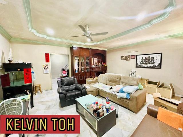 2 STOREY TERRACE LA 1400sf BASIC RENOVATED SUNGAI NIBONG PANTAI JERJAK 1