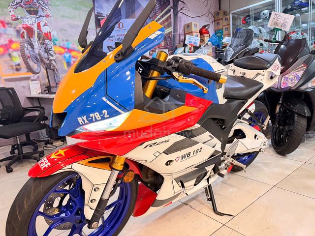 2023 YAMAHA R25 V3 ABS Hugger Gunpla Pirelli 16K✅ - photo 6 of 10