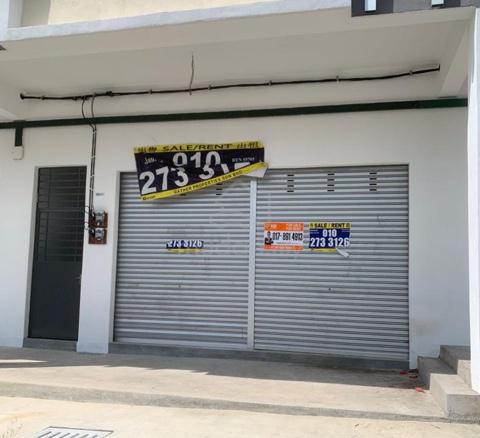 Low Price 2 Sty Shop Main Road Bandar Scientex Jasin Presint Serkam 1
