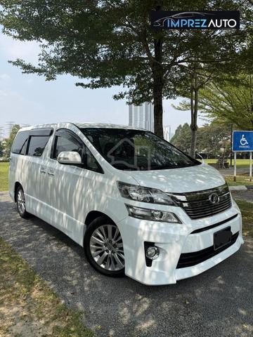 2012 Toyota VELLFIRE 2.4 Z ANH20W FACELIFT (A) - 1