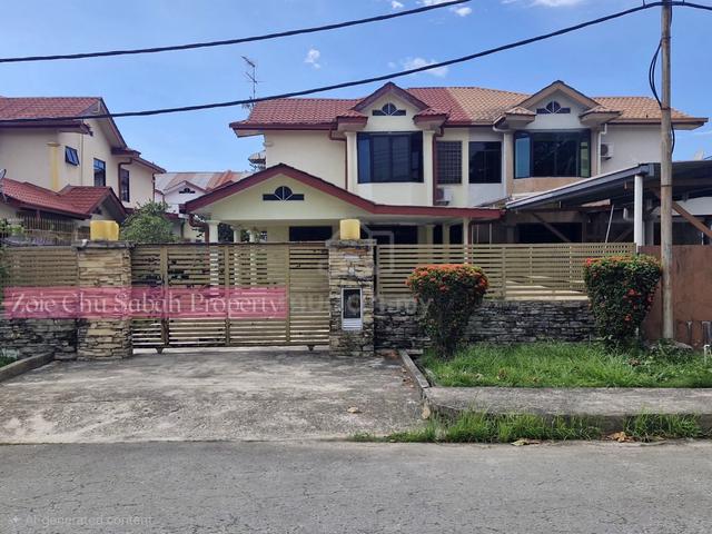 Taman Sinar Jaya Tuaran Double Storey Semi-D 1