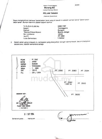 Tanah Pertanian Hulu Dungun 1