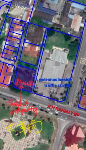 Jalan Rahmat BP mainroad commercial Land 1