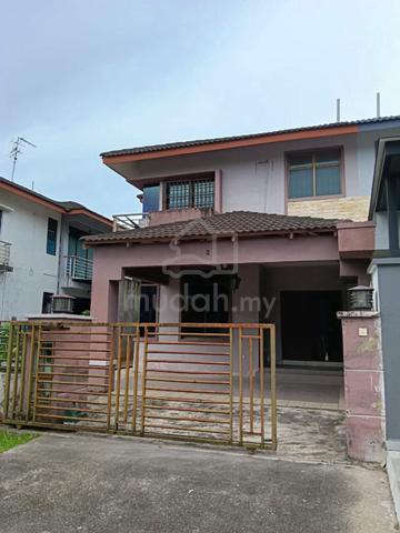Taman Scientex Double Storey Cluster House 4bed Pasir Gudang Johor 1