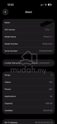 jual iPhone 17 - photo 4 of 5