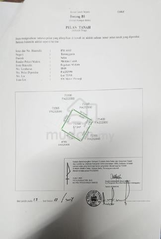 lot murah telaga papan setu terengganu 1