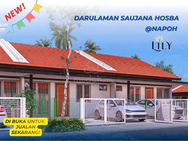 PERUMAHAN BARU❗️Single Storey Terrace Darulaman Saujana Hosba Napoh 1