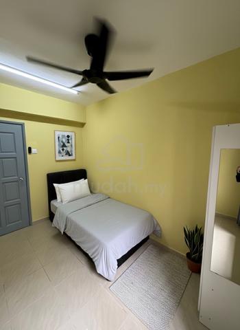 Fully furnished single room Meranti Jaya 1