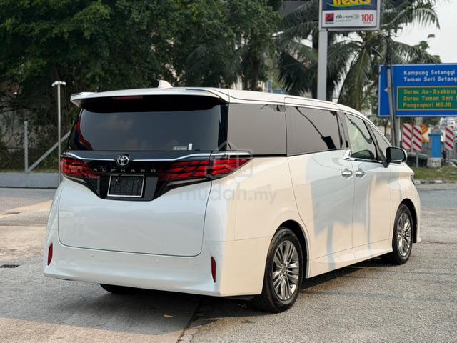 2025 Toyota ALPHARD 2.5 Z SUNROOF 4CAM 30K KM - 2