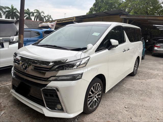2017 Toyota VELLFIRE 2.5 (A) 8 seater 2020 - 2