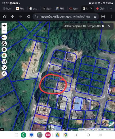 Tanah Banglo Corner Lot, Jalan Banjaran 10 Kempas Johor Bah 1