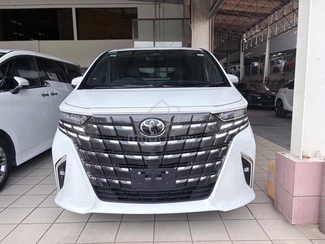 2025 Toyota ALPHARD 2.5 Z 6A 150km SR PB 360 UNREG - 2