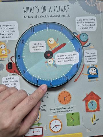 Learn To Tell The Time (Book & Game Set) - photo 3 of 6