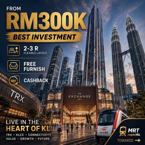 DUALKEY Airbnb @ Link to MRT LRT - 1 Stop Midvalley  [ KLCC View ] 1