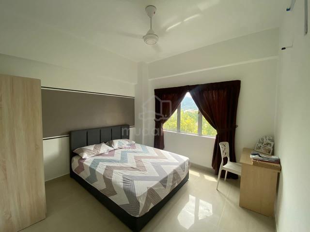 FEMALE Room [F/FURNISHED] Kepong Sentral Condo/ One Damansara MRT KTM 1