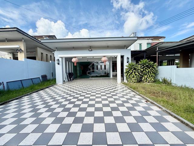 Double Storey Terrace Corner House for Sale at Airport Area Miri 1