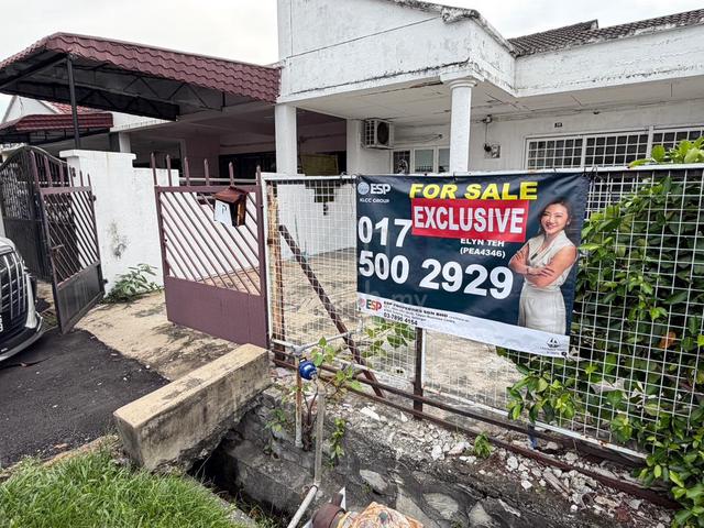 Single Storey End Lot Terrace House For Sale 1