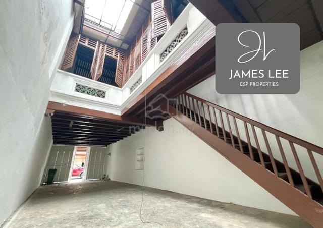2 Storey Shophouse 2264sf Lebuh Melayu Georgetown refurbish restaurant 1