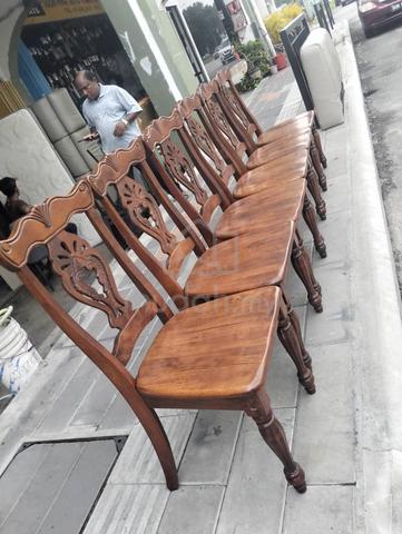 kerusi kayu jati 6 pics  - photo 5 of 6