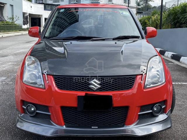 Suzuki SWIFT 1.6 SPORT (M) RECARO,Greaddy,CF Hood - 4
