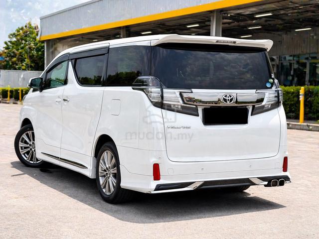 2017 Toyota VELLFIRE 2.5 Z GOLDEN EYES (A) FACELIF - 2