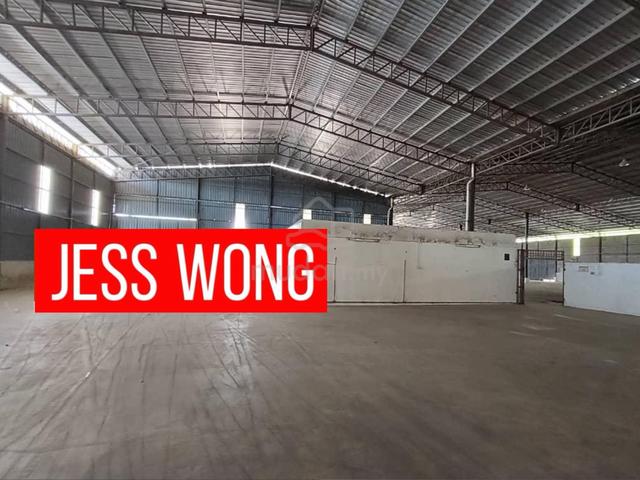 Single storey warehouse for rent with office at sungai bakap jawi (bes 2