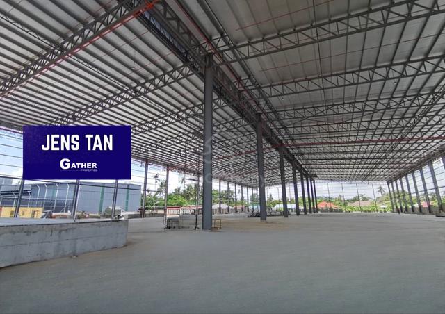 【Perai 1200 Amp Freehold Factory】📍 90K Built-Up Area 1