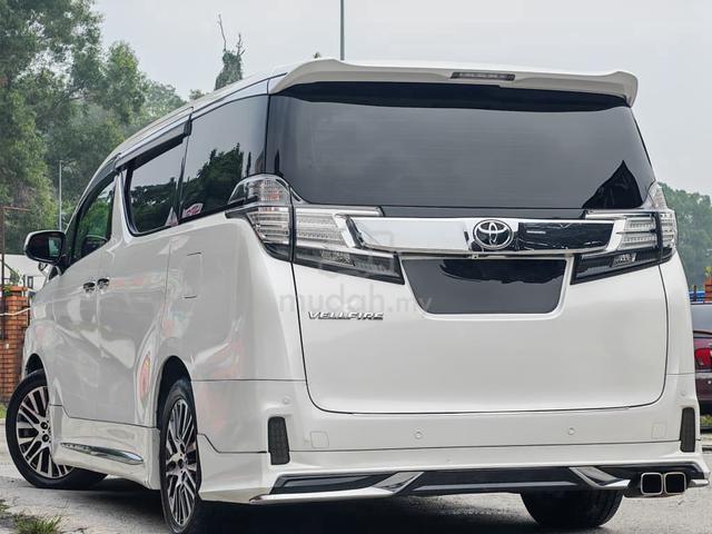 2016 Toyota VELLFIRE 2.5 ZG EDITION BLACK INRERIOR - 3