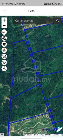 Tanah kebun getah untuk dijual 1