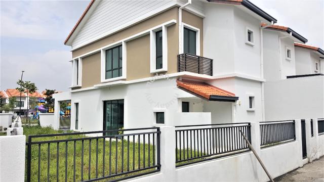 New Double Storey End Lot Terrace House Fleita Alam Impian Shah Alam 1