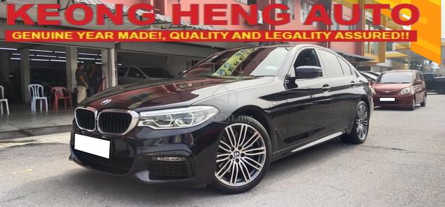 2021 Bmw 530i 2.0 M-SPORT (A) FSR 86K KM 2YRS-WRTY - 1