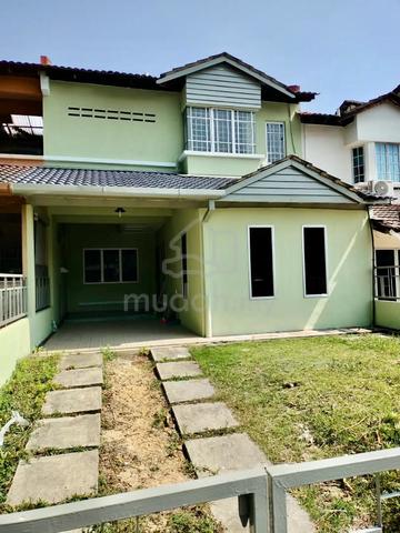 Double storey Jalan Mimbar Bukit Jelutong for rent 1
