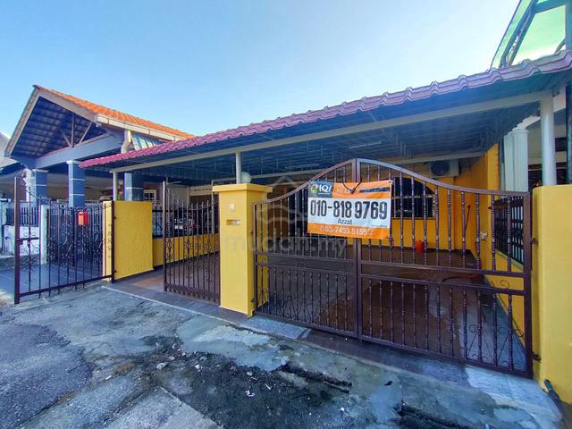 (MURAH) PARTIALLY FURNISHED Single Storey House Taman AU5 Keramat 1