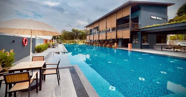 Swimming Pool Fully Furnish 2 Storey Country Villas Resort Ayer Keroh 1