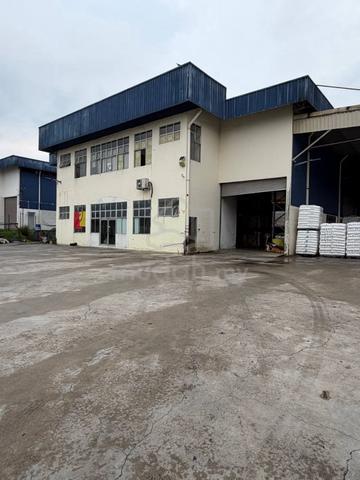 Detached bua23021sf @ Senai Desa Idaman, LIGHT Industry, EXTEND AWNING 1