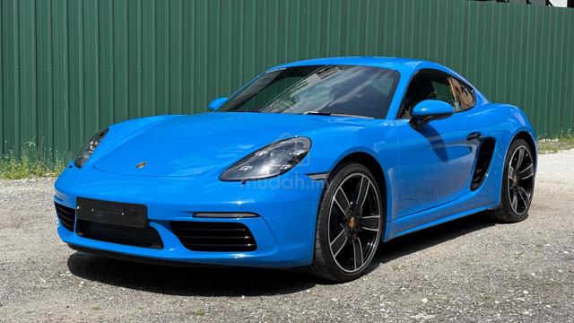Rare Shark Blue 2022 Porsche 718 2.0 CAYMAN - 4