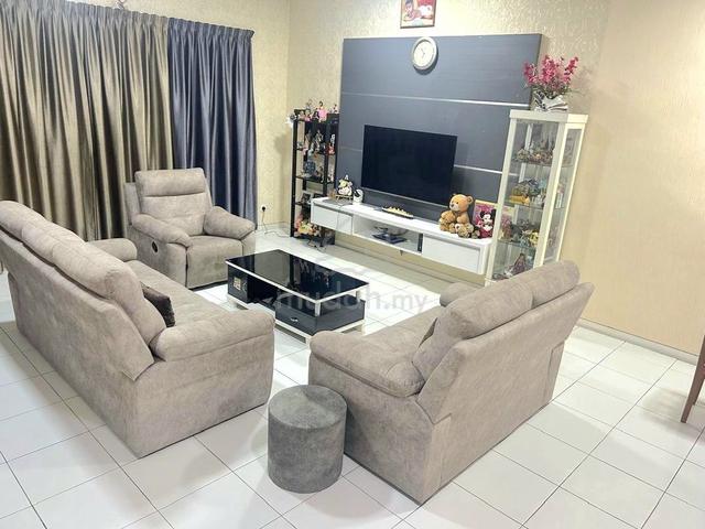 FREEHOLD SPACIOUS MURAH 2 Storey Terrace Bandar Enstek Nilai 1