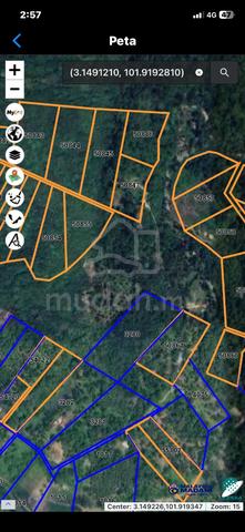 1.3 ekar Tanah Dusun Durian Premium di Kg. Paya Lebar Hulu Langat 1