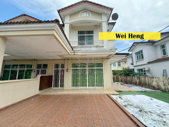 2 sty terrace corner with big land in balik pulau for rent 1