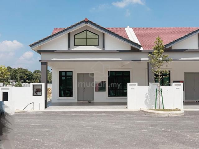 0 Downpayment Gated Guard Extra Land Single Storey Semi D Ayer Keroh 1
