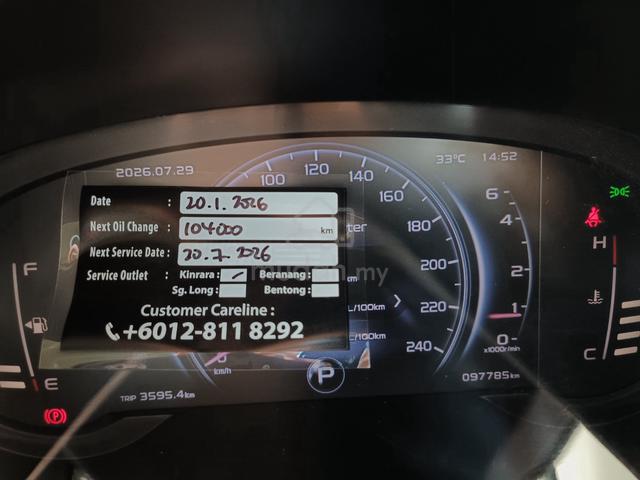 2021 PROTON X70 EXECUTIVE 1.8 Full Service Record - 4