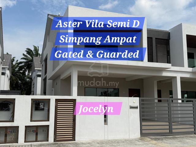Aster Villa Semi-D for Sale Tasek Simpang Ampat Penang 1