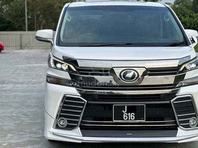 2016 Toyota VELLFIRE 2.5 Z G EDITION (A) SUNROOF - 2