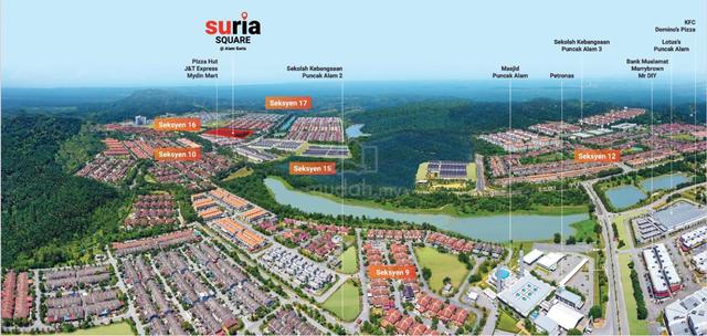 Corner Shoplot Suria Square Alam Suria Bandar Puncak Alam For Rent 4