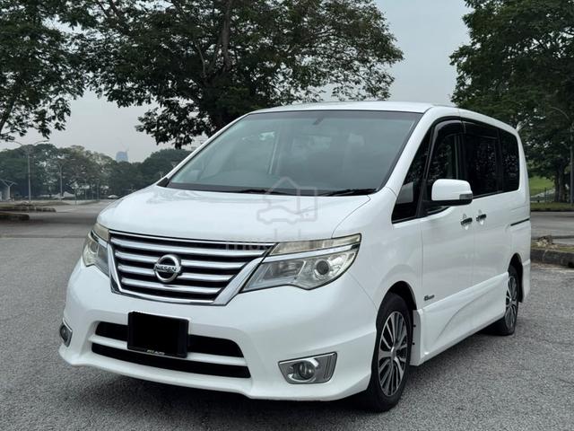 2017 Nissan SERENA 2.0 S-HYBRID 3 TAHUN WARRANTY - 2