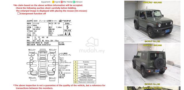 2025 New Car 5AA 7kKM Suzuki JIMNY 1.5 (A) Sierra - 2