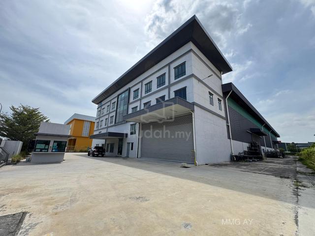 Sungai Kapar Indah | 3 Storey Detached Warehouse For Rent 1